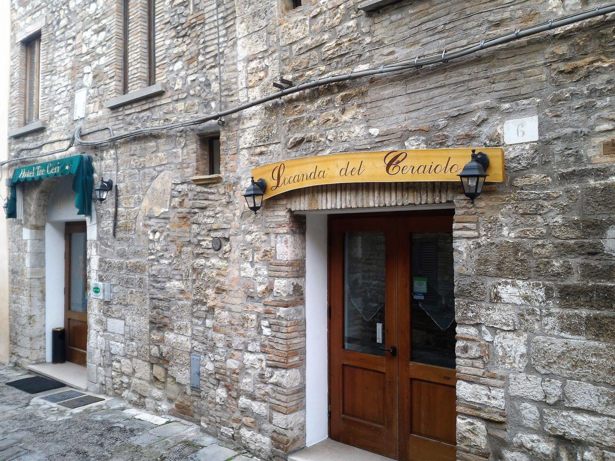 Hotel Tre Ceri Gubbio Exterior photo